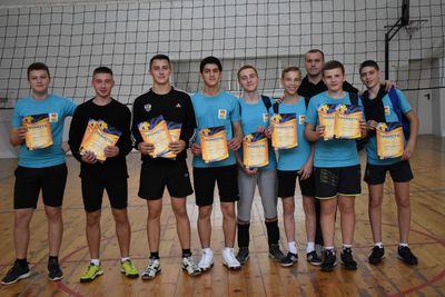 Соревнования по волейболу среди юношей Кемеровского района 