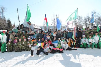 В Елыкаевской школе прошел финал районной спортивно-патриотической игры «Зарница»