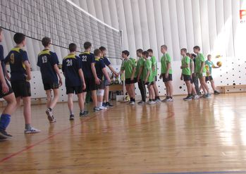 Соревнования по волейболу, среди обучающихся Кемеровского муниципального района. Юноши