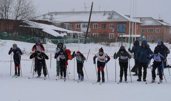Открытие лыжного сезона.Муниципальные соревнования лыжная –эстафета